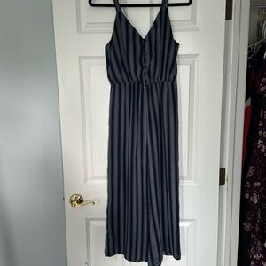 Blue tank jumpsuit
